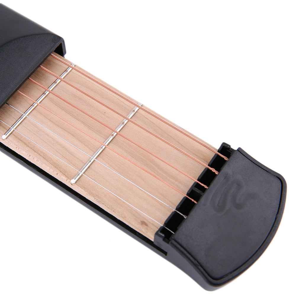 Portable Guitar Practice Tool: 6 String 4 Fret Model (For Beginners) Portable Guitar Practice Tool: 6 String 4 Fret Model (For Beginners)