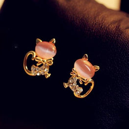 Kitten Cat stud Earrings