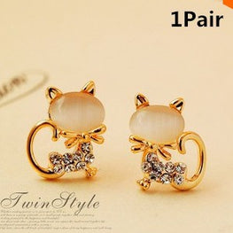 Kitten Cat stud Earrings